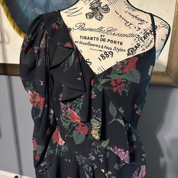 Amur size 4 Pasquale a one shoulder dress. Lined EUC - Picture 6 of 10